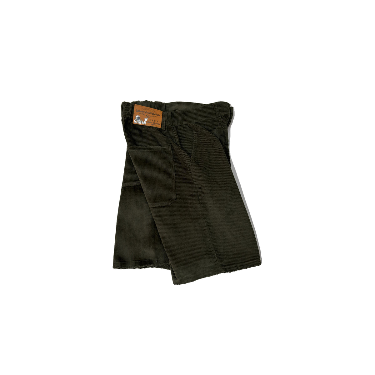 Corduroy Long Short Green