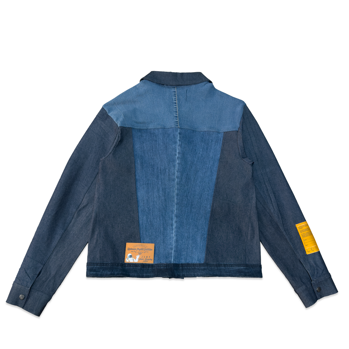 CHAQUETA VAQUERA CON CINTURÓN RA BLUES