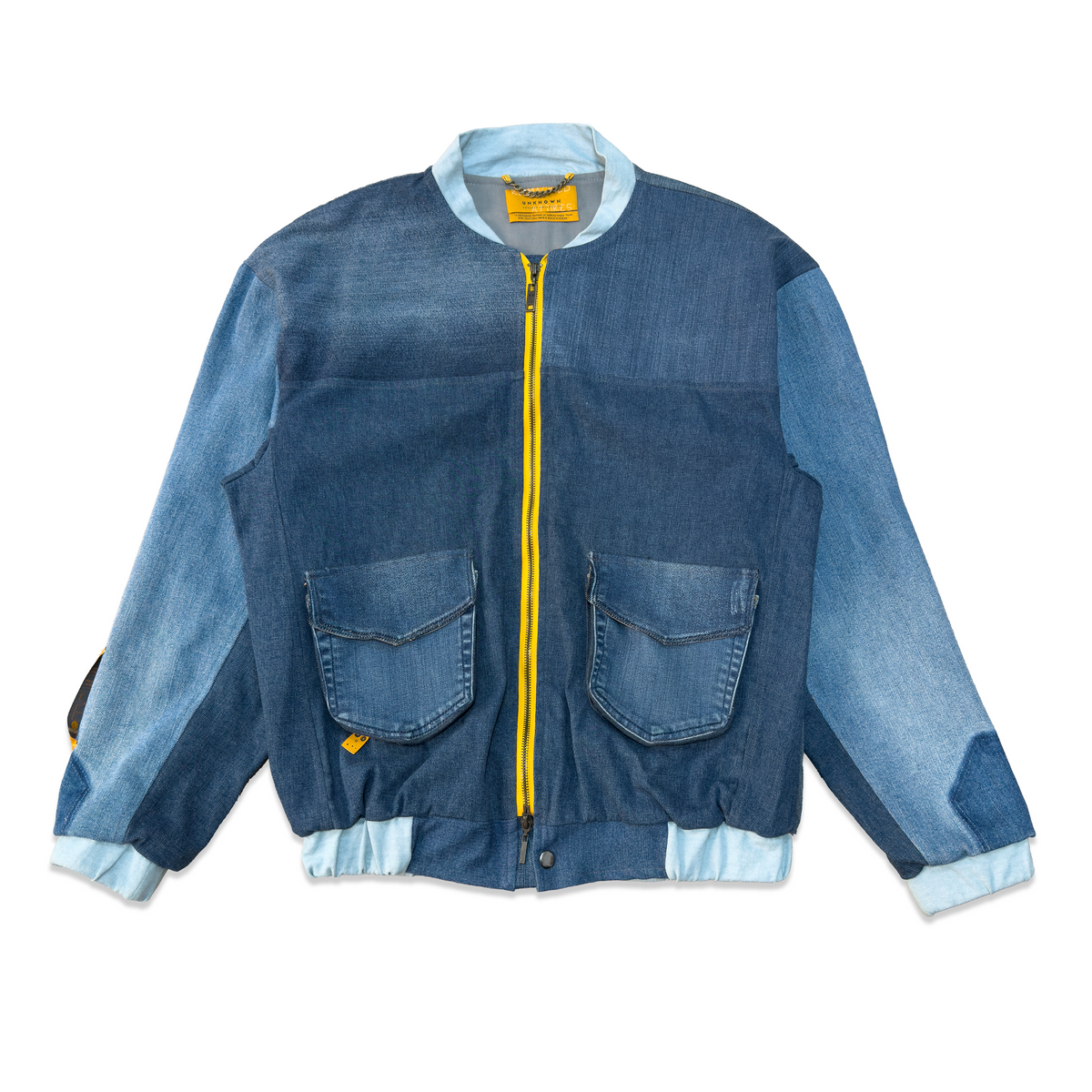 CHAQUETA VAQUERA RA BOMBER AZUL