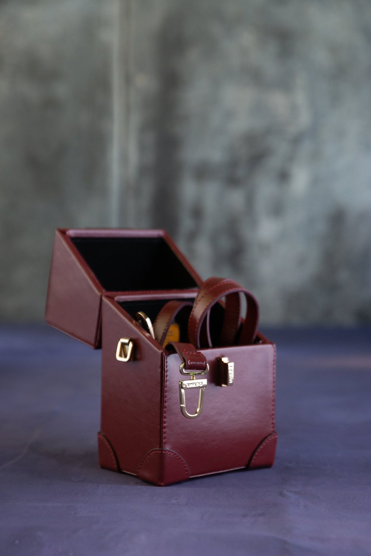 Bolso Cuadrado Nopal Rojo